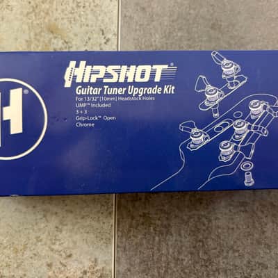 Hipshot 3x3 locking tuners - Chrome image 1