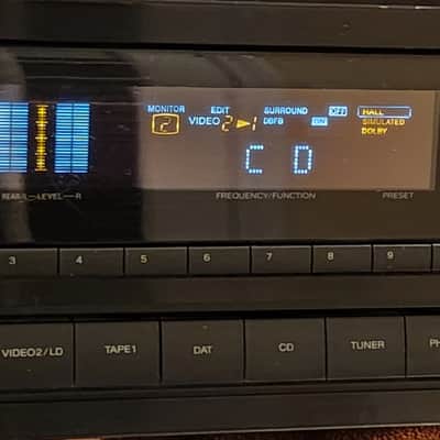 Sony Sony STR-AV770 i vintage Audio/Video Control Center 90s  - Black image 2