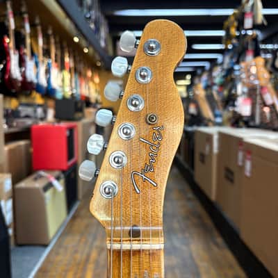 Fender Custom Shop La Cabronita Especial Relic Electric Guitar Aged Black w/Hard Case image 7