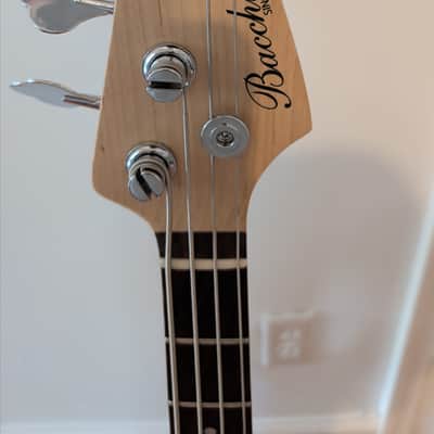 Bacchus WJB- Mini Jazz Bass Mid-20s - Thre tone sunburst image 5