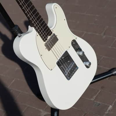 Schecter USA Nick Johnston PT in Aged Nitro Atomic Snow image 4