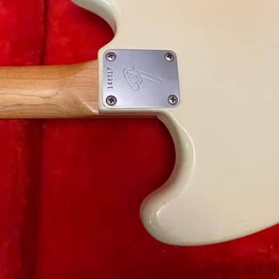 Fender Mustang Guitar with Rosewood Fretboard 1964 - 1969 - Olympic White image 5