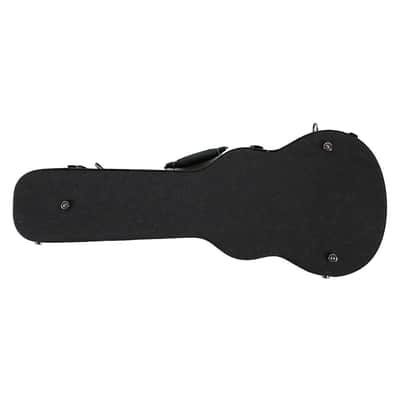 Vosta Black Archtop Wood Tenor Ukulele Hardshell Case image 4