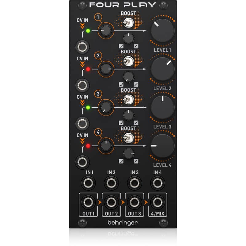 Behringer Four Play Quad VCA and Mixer Eurorack Module image 1