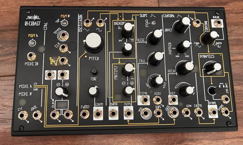 Make Noise 0-Coast Patchable Synthesizer 2008 - Present - Black image 1