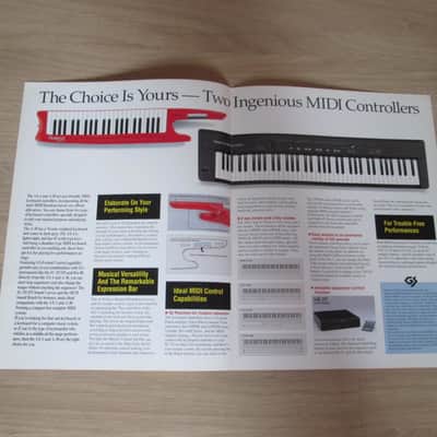 Roland Synthesizer Literature Package (with D-70)  - Brochure/Catalog - Rare image 8