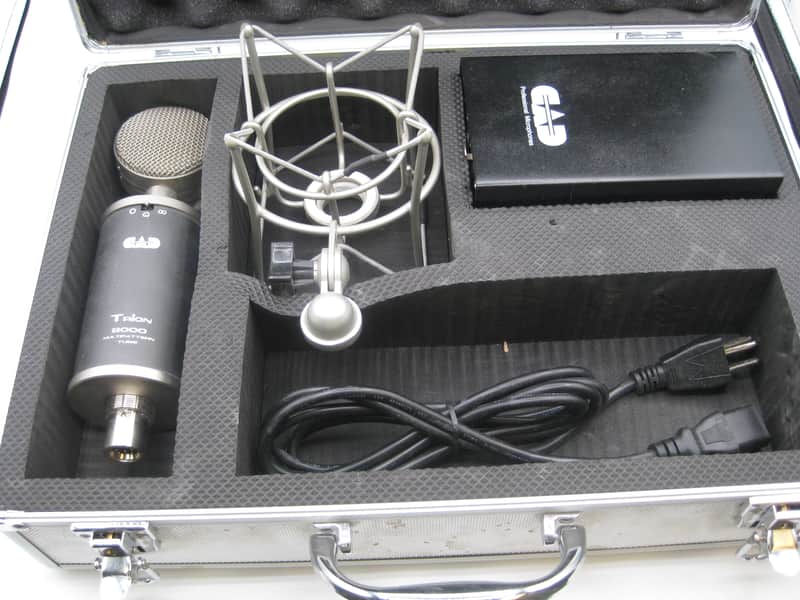 CAD Trion 8000 Multipattern Tube Condenser Microphone 2010s - Black image 1