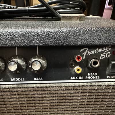 Used Fender Frontman 15G 15 Watt Guitar Amplifier w/ Power Cable Local Pickup Item image 4