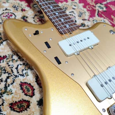 *NEW IN BOX* 2025 Fender Japan - Limited Edition - ISHIBASHI FSR Jazzmaster Traditional 60s Mystic Aztec Gold MH Matching Headstock - MIJ JD25 image 9