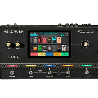 HeadRush  Core Multi-Effects Processor Pedal New - Black image 1