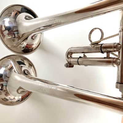 Edwards USA Professional Eb Trumpet - Silver Plated - Modular System w/ 2 Handcrafted Bells image 5