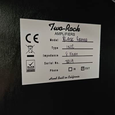 Two Rock Vintage Deluxe 1x12" speaker cabinet | 2024 | black bronco image 4