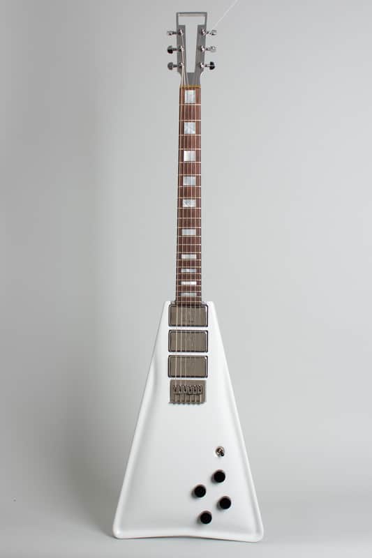 Travis Bean Designs TB3000 Wedge Solid Body Electric Guitar, made by Electrical Guitar Company (2022), ser. #61, original black tolex hard shell case. image 1