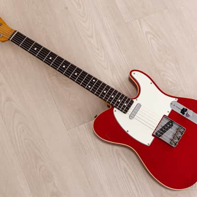 1989 Fender Telecaster Custom ‘62 Vintage Reissue TL62B-650 Candy Apple Red A-serial, Japan MIJ Fujigen image 12