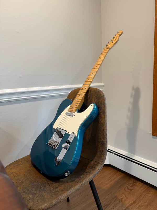 2001 Fender American Telecaster - Aqua Marine Metallic image 1