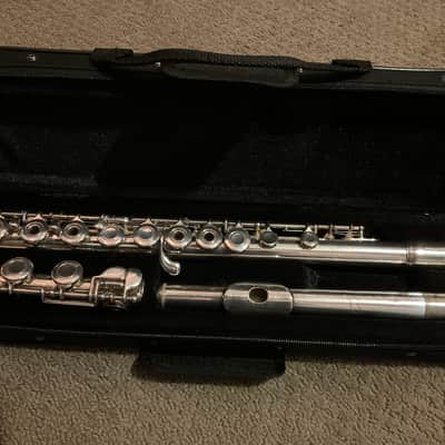 Armstrong 103 Open Hole - Silverplated Flute with New Pads/Case image 1
