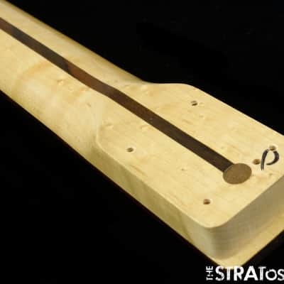 Fender Birdseye Maple & Rosewood Telecaster NECK & TUNERS Tele Guitar Abalone image 5