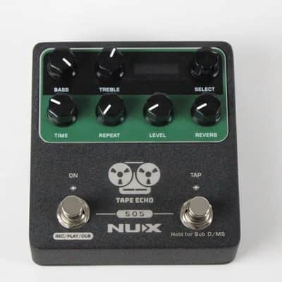 MINT NuX NDD-7 Tape Echo Black/Green w/Original BOX & Owners Manual image 3