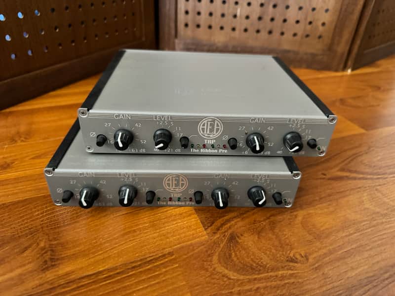 AEA TRP Ribbon Mic Preamps (Pair) w/ Original 3-Output Power Supply – Excellent Studio Condition image 1