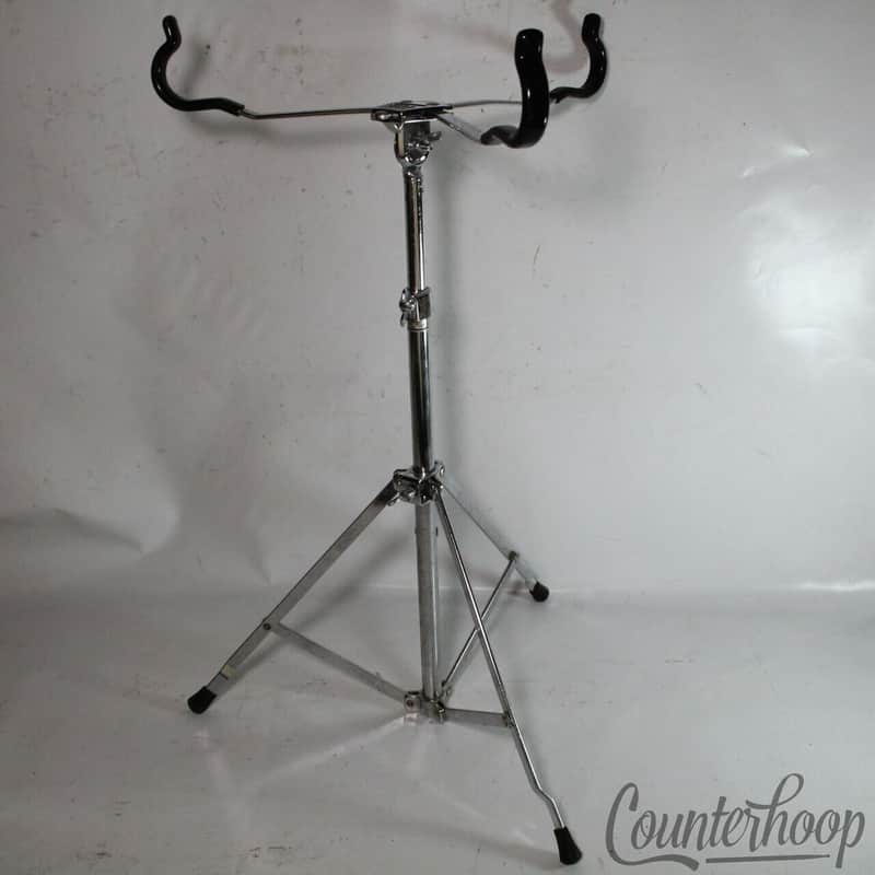 *Ludwig Snare Drum Stand Atlas 1355 Single-Braced Chrome Chicago USA Vintage 70s image 1
