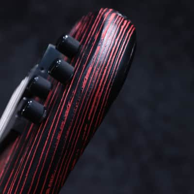 Spector NS Pulse 5 Left-Handed Cinder Red EMG Pickups 5-String Electric Bass w/Bag image 16