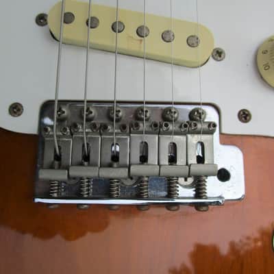 Bill's Brothers Excellent Stratocaster Guitar, 1950's Copy, 1992