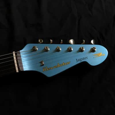Revelator Guitars Jagster Full Scale Pelham Blue w/ Competition stripes *Special Labor Day Pricing* image 7