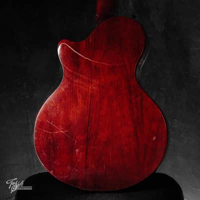 Grote Guitars 7-String Semi-Hollow HH Single-Cut Blonde Flame Maple 2014 image 2
