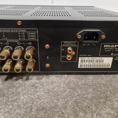 Marantz PM6002 - Integrated Amplifier - Black - Good w/ remote image 11