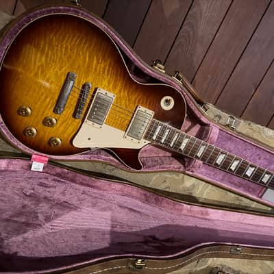Gibson Custom Shop Historic Collection '59 Les Paul Standard Flametop Reissue 2003 - 2006 - Heritage Darkburst image 21
