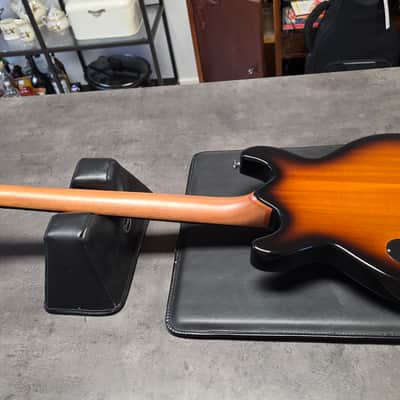 Jackson JJ2 Scott Ian Signature 2001 Custom Shop Made In USA Tobacco Burst Sunburst American Pre-Fender Les Paul Jr Junior DC Body image 4