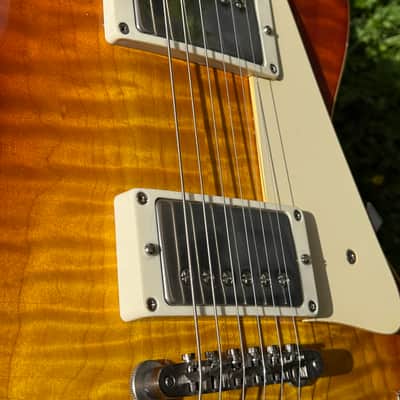 Gibson Les Paul Standard '59 Yamano Custom Shop Historic Reissue Tom Murphy Aged Edwin Wilson R9- Sunrise Teaburst 2007 image 14