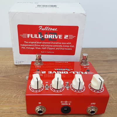 Fulltone Full-Drive 2 V2 2018 - Present - Red image 6