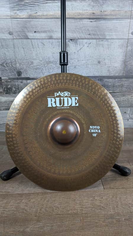 Paiste RUDE Novo China 18" image 1