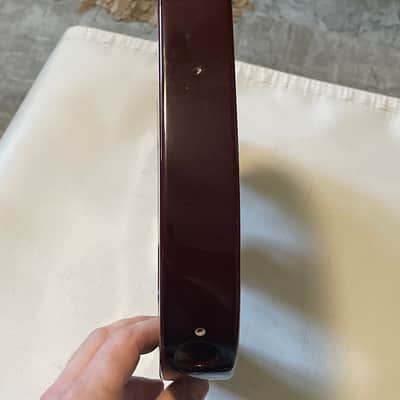 2000's Japan Jackson DKMG Dinky Red Flame Guitar Body Floyd Ready image 9