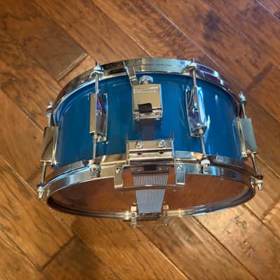 80s Yamaha Tour Custom SD-086 - 6.5" x 14" - Cobalt Blue - 8000 series SD086 MIJ 1988 image 3