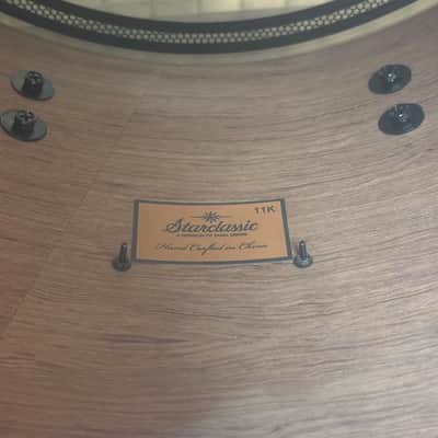 Tama Starclassic Walnut Birch 14” x 12” Floor Tom Black Clouds & Silver Lining image 20