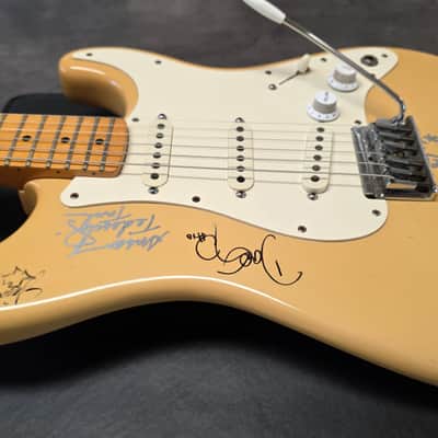 1983 Fender Stratocaster GRAMMY Artist Signed Owned American Vintage 80s 1980's USA Standard Strat Dan Smith Electric Guitar - Alan Haynes, Susan Tedeschi, Jim Suhler, Joe Peña - TEXAS Blues Rock Legends image 11