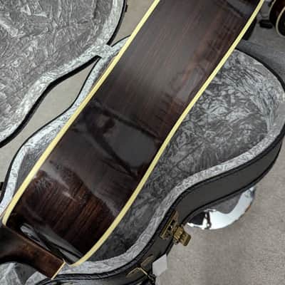Eastman E25SS/V-SB Sloped Dread Acoustic, w/Vintage-distressed finish, case, setup, & shipping image 6
