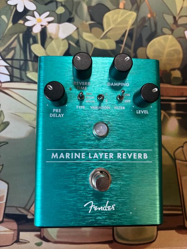 Fender Marine Layer Reverb 2018 - Present - Green image 1