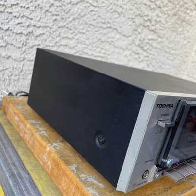 Vintage Toshiba PC-X40 Stereo Cassette Deck For Parts Or Repairs image 8