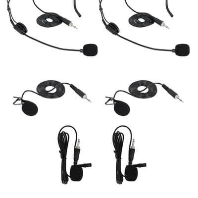 Rockville RWM-200 L2 Dual Lavalier/Lapel & Headset UHF Mic System, 200 Channels image 6