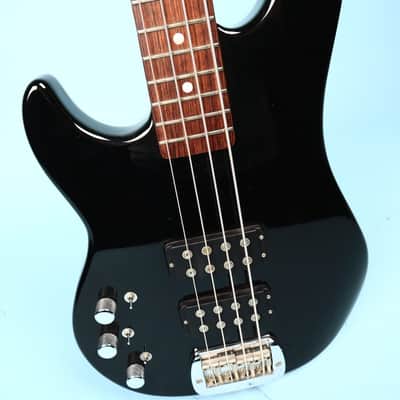 G&L USA American Bass L2000 Left Handed Black Guitar image 2