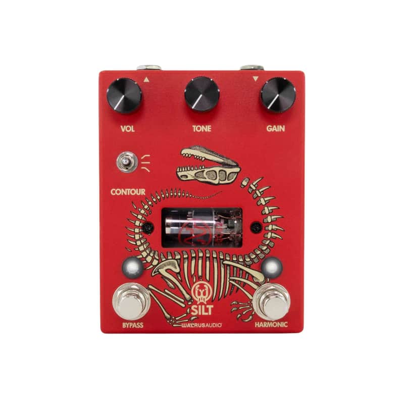 Mint Walrus Audio Silt Harmonic Fuzz-Red image 1
