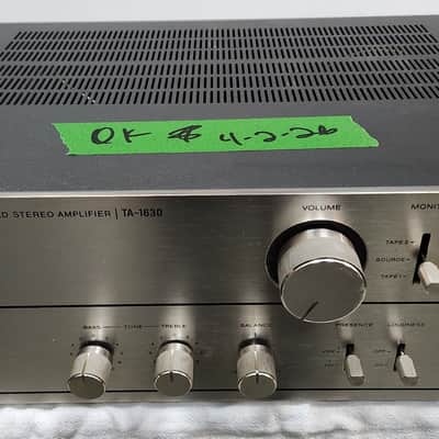 Sony Vintage TA-1630 Integrated Amplifier, ,Japan,1977 image 2