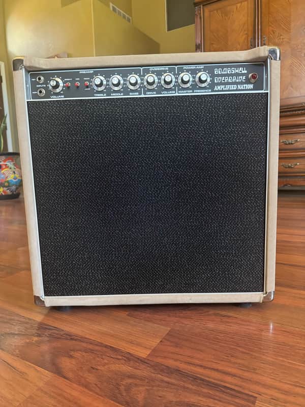 Amplified Nation Bombshell Overdrive 50W Combo Dogwood Suede image 1