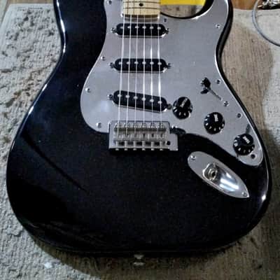 Fender Standard Stratocaster MIM Mirror PG 1998 - 2005 - Black image 1
