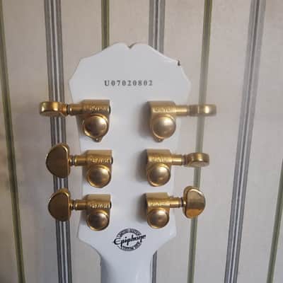 Epiphone '63 Les Paul SG Custom with Maestro Vibrola 2007 Classic White image 4