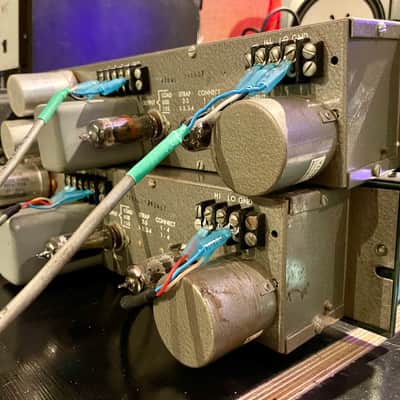 Full EMI converted Altec 436C Compressor Amplifiers with RS124 mods - Sequential Serial #’s! Very Clean Pair image 10