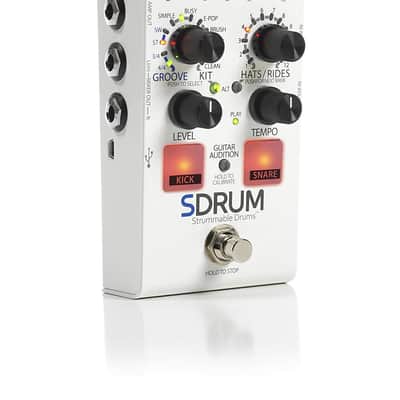 Immagine DigiTech Automatic Drum Machine Pedal Multi Effect Processor (SDRUM-U) - 2